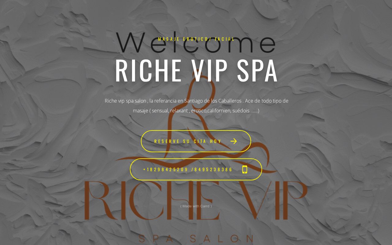 riche vip spa salon